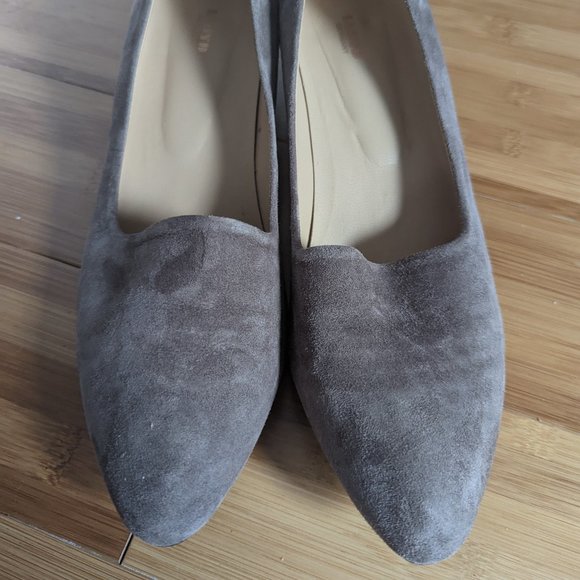 Lloyd Germany Light Brown Suede Loafers Size 38.5 - Picture 1 of 3